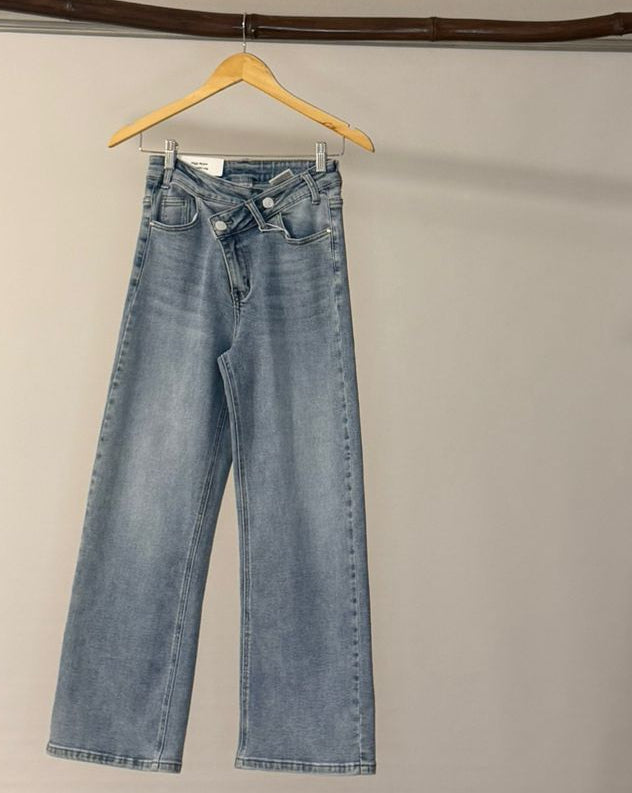 jeans a palazzo